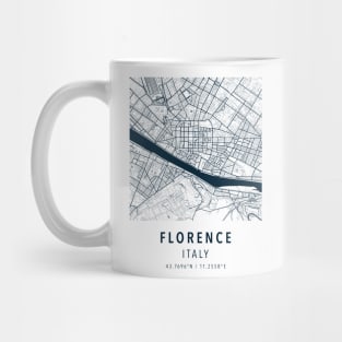 florence simple map Mug